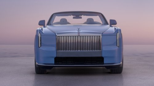 Rolls-Royce Project Nightingale Is An 18.9-Foot-Long Electric Convertible With Chrome Freakin' Tail Fins