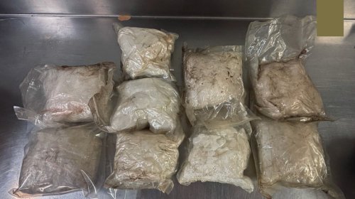 Salvage Yard Finds Nine Pounds Of Meth Stashed Inside A Junk Car's Door