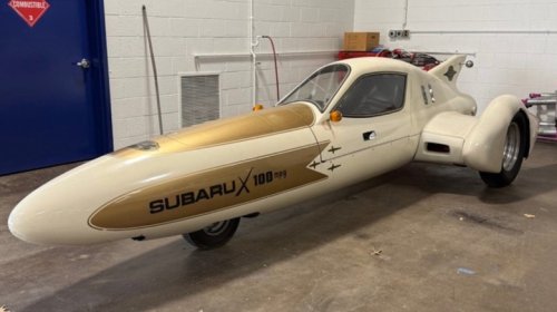 Subaru, The Subaru X-100 Was The Plane-Shaped Car Designed To Cross The U.S. On A Single Tank Of Gas