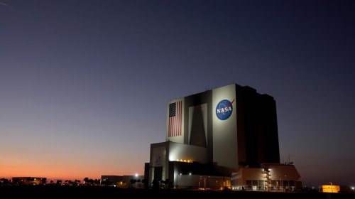 Saturn, This Building Used To House Saturn V Rockets For Moon Missions, Now Mars Is The Target