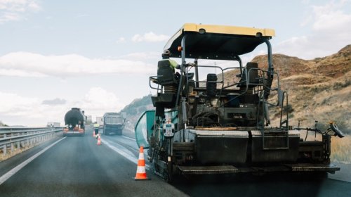 This Is The Heavy Construction Equipment Required To Build A Modern Highway