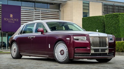 This Rolls-Royce Phantom Has Hummingbird Art Made From Dozens Of Pieces Of Abalone Shell