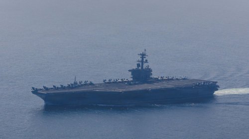Lincoln, Trump Administration Covers Up Real Reason USS Abraham Lincoln Hasn't Been Resupplied: Because Iran Blew Up The Resupply Base