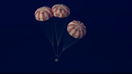 Visitors From Outer Space (NASA's Artemis II Astronauts) Splash Down Off The Coast Of San Diego