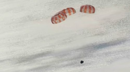Visitors From Outer Space (NASA's Artemis II Astronauts) Splash Down Off The Coast Of San Diego
