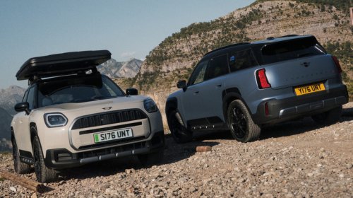 2027 Mini Countryman Untamed Goes Kinda Rugged With A Suspension Lift, Roof Tent And Camping Gear