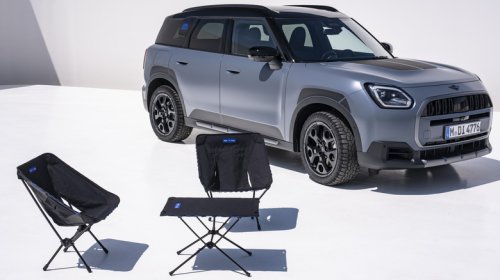MINI, 2027 Mini Countryman Untamed Goes Kinda Rugged With A Suspension Lift, Roof Tent And Camping Gear