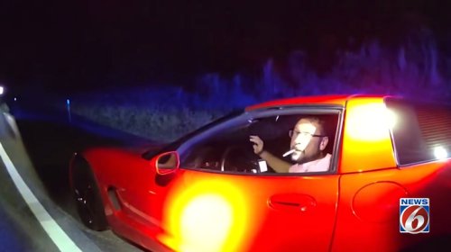 85-Year-Old Takes 'Favorite Car' On Alleged 110 MPH Ride, Gets Arrested For Street Racing A Corvette