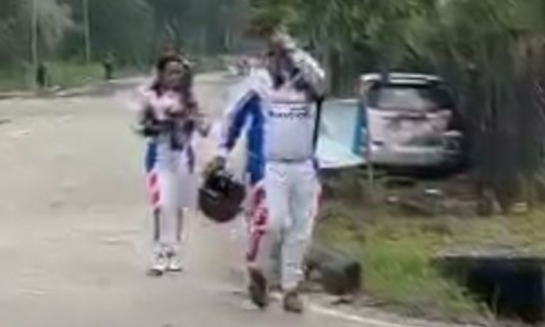 Sirkuit Si Jalak Harupat Bandung Membara, 11 Pembalap Wanita Cantik Beraksi di Kejurnas Sprint Rally 2025