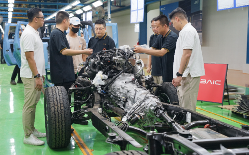 BAIC, BAIC Datangkan Pakar Internasional, Siapkan Proses Perakitan BJ40 Plus di Purwakarta