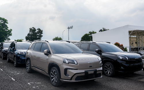 500 Unit Mobil Listrik Aion V Siap Keluar Kandang, Produksi Lokal Perdana GAC AION Dimulai