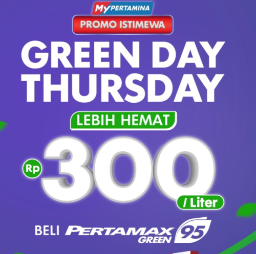 Mulai Besok, Beli Pertamax Green 95 Dapat Potongan Rp 300 Per Liter, Khusus di Jawa Tengah