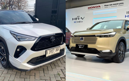 Toyota, Toyota Yaris, Honda, Honda HR-V, Honda e, Hasil Tes Toyota Yaris Cross Hybrid dan Honda HR-V e:HEV, Siapa Paling Irit BBM?