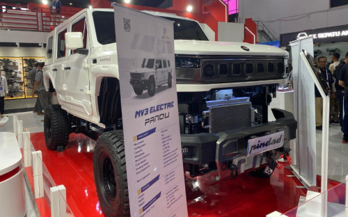 Mobil Listrik Maung MV3 Pandu, Kendaraan Presiden Prabowo Terbaru, Senyap dan Futuristis