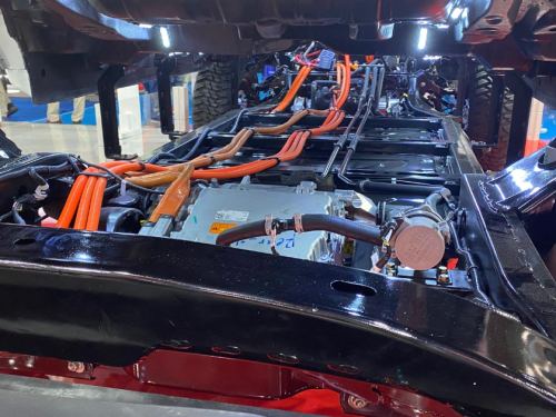 Prabowo, Mobil Listrik Maung MV3 Pandu, Kendaraan Presiden Prabowo Terbaru, Senyap dan Futuristis