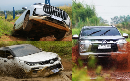 Jaecoo, Mitsubishi, Mitsubishi Pajero Sport, Mitsubishi Pajero, Toyota, Toyota Fortuner, SUV Premium 4WD Memanas, Ada Jaecoo J8 AWD, Mitsubishi Pajero Sport 4x4 dan Toyota Fortuner 4x4, Mana Lebih Oke di Medan Off-road?
