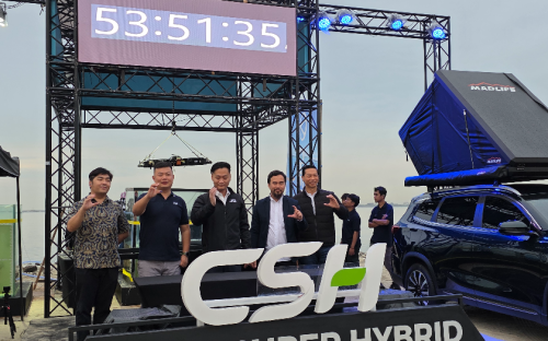 Gak Nyangka, Direndam Air Laut Selama 53 jam 50 Menit, Baterai Chery Tiggo 8 CSH Masih Normal