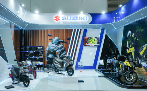 Suzuki , Cuma di Jakarta Fair Kemayoran 2025, Beli Suzuki Burgman dan V-Strom Diganjar Diskon, DP Ringan sampai Potong Cicilan