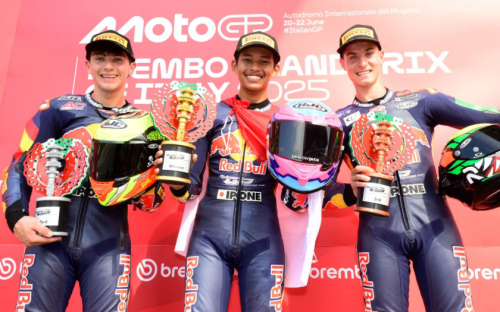 Dari Gunung Kidul ke Mugello, Veda Ega Pratama, Pembalap Muda Juara Beruntun di Italia