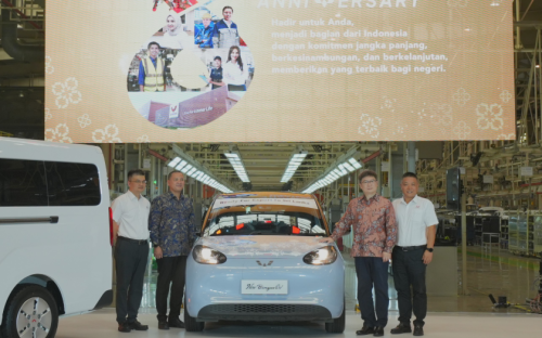 Wuling Binguo, Wuling, Wuling Motors Rayakan 8 Tahun di Indonesia, Sekaligus Pengiriman Ekspor New Binguo EV ke Sri Lanka