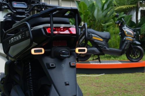 Indomobil eMotor Tyranno Sambangi Bandung, Motor Listrik Bergaya Adventure Dibanderol Rp 26 Jutaan