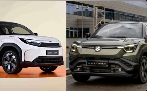 Toyota, Toyota Urban Cruiser, Suzuki eVitara , Suzuki , Pakai Platform Sama, Toyota Urban Cruiser EV dan Suzuki eVitara Hadir di GIIAS 2025, Ini Bedanya