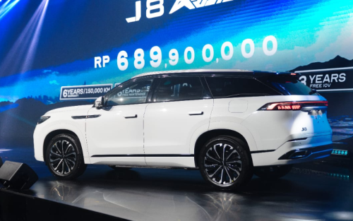 Jaecoo, Jaecoo J8 SHS Pakai Tiga Motor Listrik, Kecepatan 0-100 km/jam Raih Waktu Cuma Segini