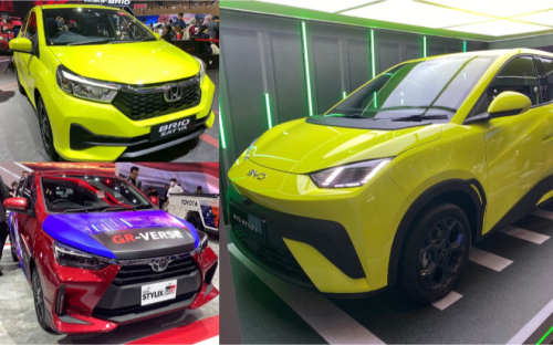 Komparasi : BYD Atto 1 Datang, Ini City Car 4 Pintu di Bawah Rp 200 Juta di GIIAS 2025
