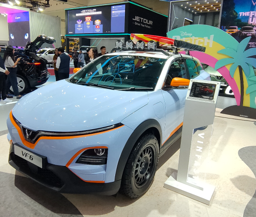 VinFast, VinFast VF7, VinFast VF6, VinFast Pasarkan VF6 dan VF7 Disney Edition di GIIAS 2025, Tampil Menarik dan Spesial