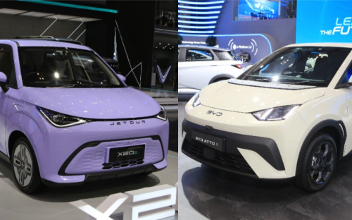 BYD, Mobil Listrik BYD, Jetour, Ini Baru Setimpal, BYD Atto 1 Lawan Jetour X20e, Sama-sama Mobil Listrik Mungil 4 Pintu, Ini Bedanya