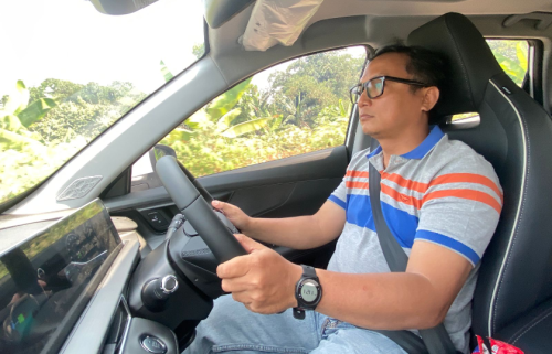 First Drive Chery Tiggo Cross CSH, Saat Mode EV Tergantung Kaki