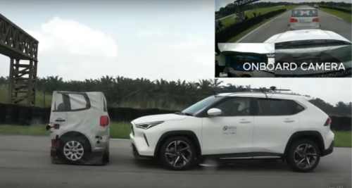 Toyota, Toyota Yaris, Toyota Yaris Cross, Di Test Tabrak, Toyota Yaris Cross Raih Bintang 5 ASEAN NCAP