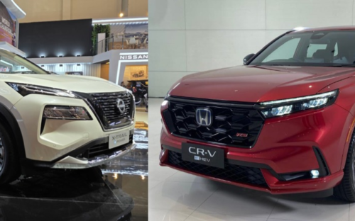 Honda CR-V Hybrid, Honda, Honda CR-V, Honda e, Nissan, Nissan X-Trail, Duel Sengit Medium SUV Hybrid: Honda CR-V e:HEV vs Nissan X-Trail e-Power, Lebih Oke Mana?