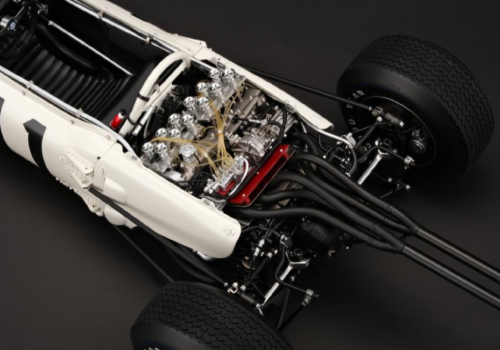 Honda, Langka Nih, HRC Rilis Miniatur Mobil Balap F1 Honda RA272, Stok Sangat Terbatas