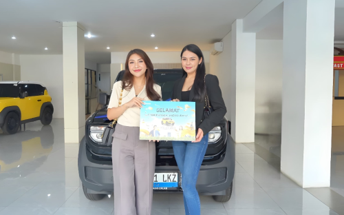 Green SM, VinFast, VinFast VF 3, Penumpang dan Pengemudi Taksi Green SM Full Senyum, Bawa Pulang VinFast VF 3 Gratis, Ini Daftar Pemenangnya