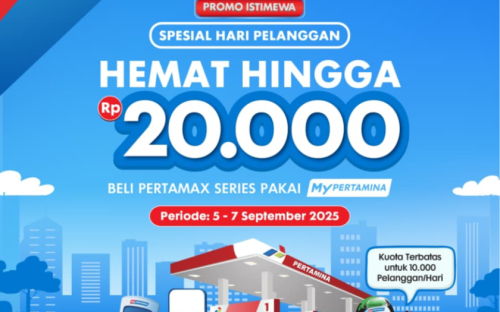 Rayakan Hari Pelanggan, Pertamina  Kasih Diskon BBM Hingga Rp 20 Ribu