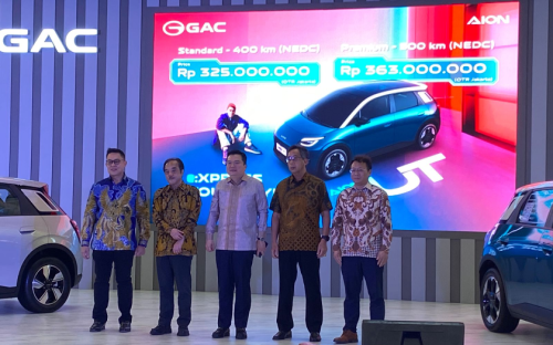 Mobil Listrik Aion, Aion, Aion UT, Mobil Listrik AION UT Dibanderol Rp 300 Jutaaan, Baterai Full Bisa Tempuh 500 Km