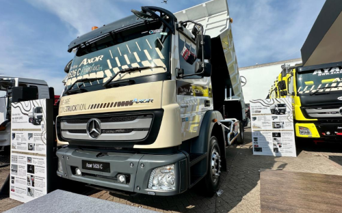 Mercedes-Benz, DCVI Luncurkan Mercedes-Benz Axor 1626 C, Dirakit di Pabrik Baru untuk Proyek Konstruksi