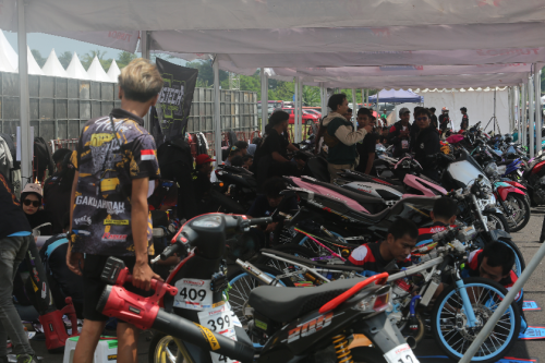 Pertamax Turbo Drag Fest 2025 Meriah, 436 Starter Motor Adu Kebut Raih Podium Utama