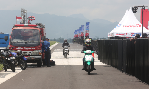 Pertamax Turbo Drag Fest 2025 Meriah, 436 Starter Motor Adu Kebut Raih Podium Utama