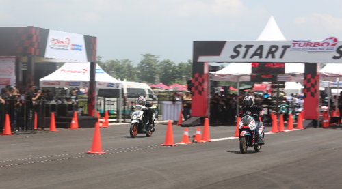 Pertamax Turbo Drag Fest 2025 Meriah, 436 Starter Motor Adu Kebut Raih Podium Utama