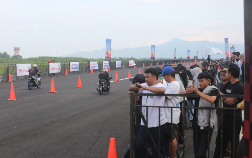 Pertamax Turbo Drag Fest 2025 Meriah, 436 Starter Motor Adu Kebut Raih Podium Utama