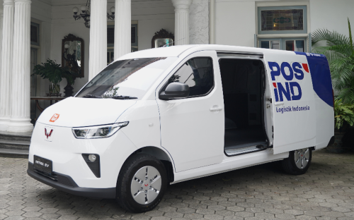 Wuling, Wuling Motors Siapkan 25 Unit Mitra EV untuk Pos Indonesia, Jadi Armada Logistik Ramah Lingkungan
