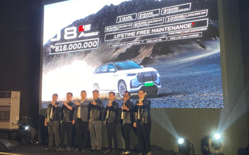 Jaecoo, Harga Jaecoo J8 SHS Ardis Resmi Diumumkan, Banderol Rp 818 juta, Bensin Full Bisa Tempuh 1.660 Km