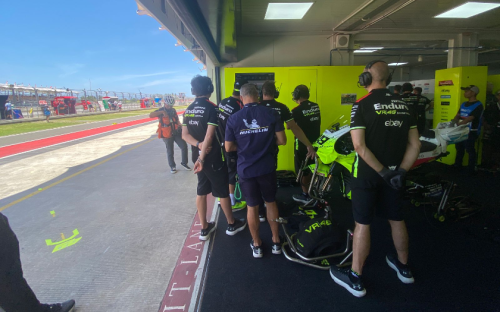 MotoGP, Fakta dari Dekat dengan Motor Franco Morbidelli dan Fabio Di Giannantonio di Paddock MotoGP Mandalika