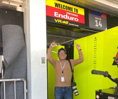 MotoGP, Fakta dari Dekat dengan Motor Franco Morbidelli dan Fabio Di Giannantonio di Paddock MotoGP Mandalika