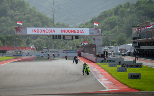 Sirkut Mandalika Panas Sob, Mulai Trek Sampai Belakang Paddock MotoGP, Ini Foto-fotonya