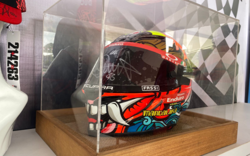 Marc Marquez, Marquez, Lelang Helm Tanda Tangan Rossi dan Marc Marquez, Harga Buka Mulai Rp 7 Juta