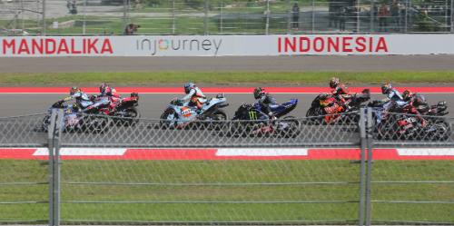 MotoGP, Pembalap 20 Tahun Fermin Aldeguer Lengkapi 4 Juara Berbeda di MotoGP Mandalika 2025
