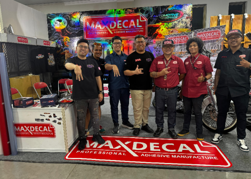MaxDecal Join di KUSTOMFEST 2025, Pacu Kreativitas Kustom Kultur Indonesia Lewat Stiker